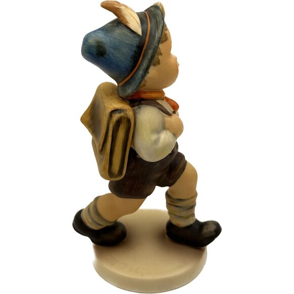 Goebel M.I. Hummel School Boy Figurine #822/0 1979 W. Germany Collectible TMK5 - Picture 3 of 9